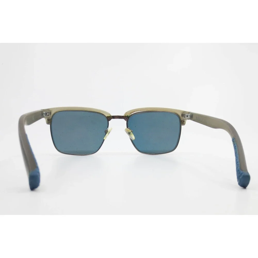 Hurley Halfway Sunglasses HSM4005PX 036 Polarized Red Mirror Lens Olive Green